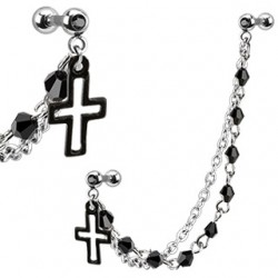 chain-linked-tragus-earring-cross