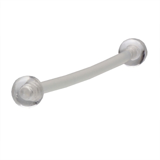 Clear Flexible Belly Button Ring Retainer for Pregnancy